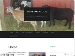 Sites similar to wiseproduce.com