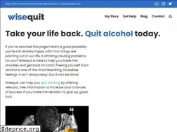 Sites similar to wisequit.com
