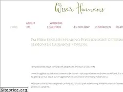 Sites similar to wiserhumans.com