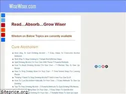 Sites similar to wisewiser.com
