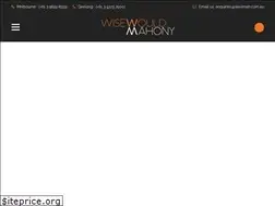 Sites similar to wisewouldmahony.com.au