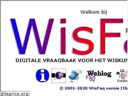 Sites similar to wisfaq.nl