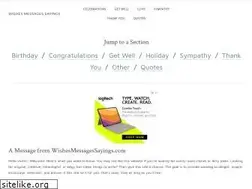 Sites similar to wishesmessagessayings.com