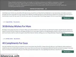 Sites similar to wishestobirthday.blogspot.com