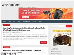 Sites similar to wishforpets.com