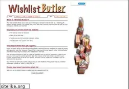Sites similar to wishlistbutler.com