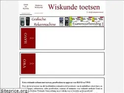 Sites similar to wiskundetoetsen.nl