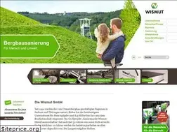 Sites similar to wismut.de