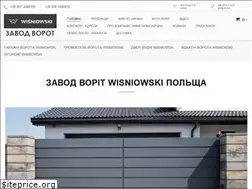 Sites similar to wisniowski-vorota-kiev.com.ua