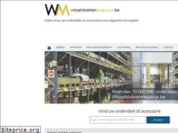 Sites similar to wisselstukkenmagazijn.be