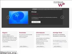 Sites similar to wissenschafftplus.de