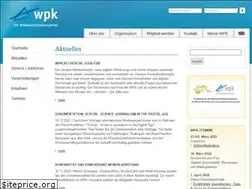 Sites similar to wissenschafts-pressekonferenz.de