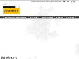 Sites similar to wissenschaftsjahr-zukunftsstadt.de