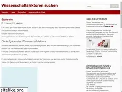 Sites similar to wissenschaftslektoren-in.de