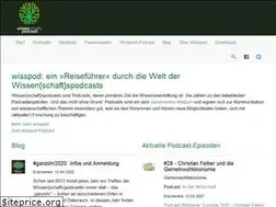 Sites similar to wissenschaftspodcasts.de