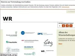 Sites similar to wissenschaftsrat.de