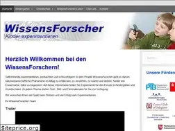 Sites similar to wissensforscher.de