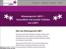Sites similar to wissensportal-lsbti.de