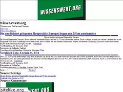 Sites similar to wissenswert.org