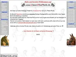 Sites similar to wissenueberpferde.de