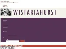 Sites similar to wistariahurst.org