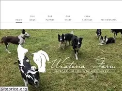 Sites similar to wisteriafarmbordercollies.com