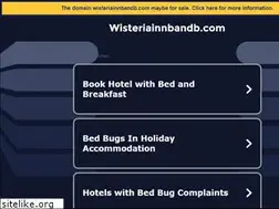 Sites similar to wisteriainnbandb.com