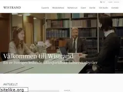 Sites similar to wistrand.se