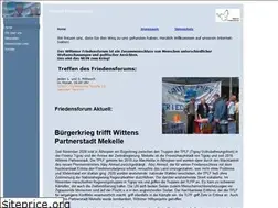 Sites similar to wit-friedensforum.de