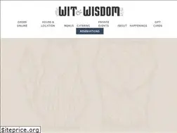 Sites similar to witandwisdomsonoma.com