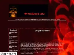 Sites similar to witchboard.info