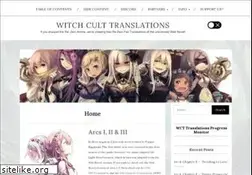 Sites similar to witchculttranslation.com