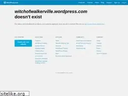 Sites similar to witchofwalkerville.com