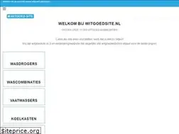 Sites similar to witgoedsite.nl