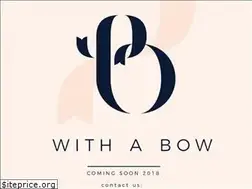 Sites similar to withabow.co