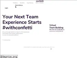 Sites similar to withconfetti.com