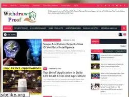 Sites similar to withdrawproof.com