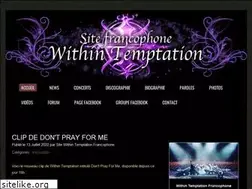 Sites similar to within-temptation-francophone.com