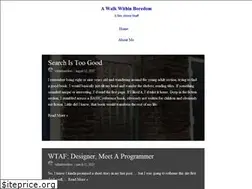 Sites similar to withinboredom.info