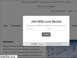 Sites similar to withlovebeckie.com
