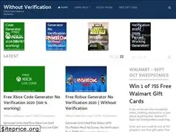 Sites similar to withoutverification.com