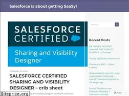 Sites similar to withsalesforce.wordpress.com