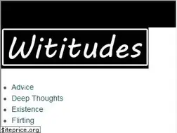 Sites similar to wititudes.com