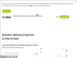 Sites similar to witizens.ning.com