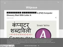 Sites similar to witjeaxe.blogspot.com