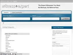 Sites similar to witness.expert