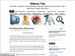 Sites similar to witnessthis.wordpress.com
