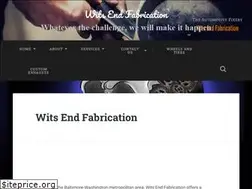 Sites similar to witsendfabrication.com