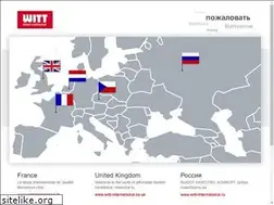 Sites similar to witt-international.com