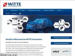 Sites similar to witte-automotive.de